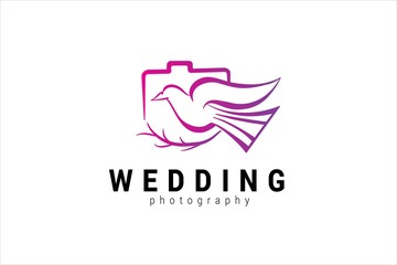 wedding photography logo template