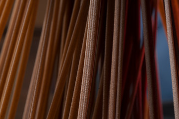 talian spaghetti close-up shooting.Background texture