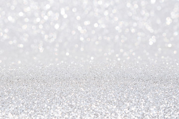 silver glitter abstract background	