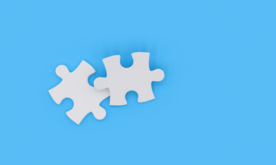 Colorful jigsaw puzzle