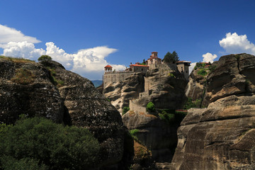 Fototapeta na wymiar Varlaam Monastery, Meteora, Thessaly, Greece