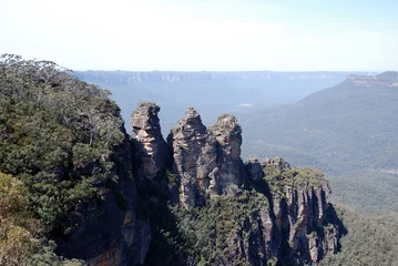 Naadloos Behang Airtex Three Sisters Three Sisters Blue Mountains Australië