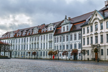 Obraz premium Residenzplatz Square, Eichstatt, Niemcy
