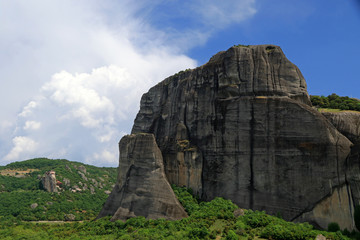 Fototapeta na wymiar Meteora, Rock Formation, Kastraki, Kalabaka, Thessaly, Greece