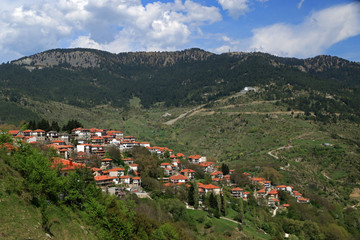 Fototapeta na wymiar Metsovo, Epirus, Greece