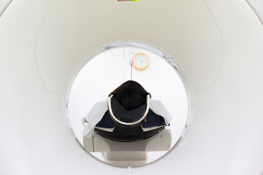 MRI Scanner medical equipments in hospital.