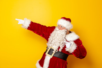 Santa Claus dancing