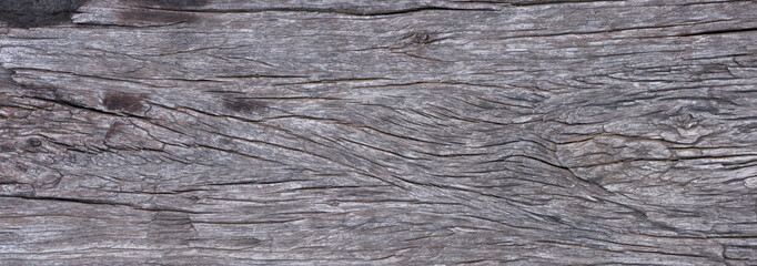 Wood background long. Dark texture blank for design