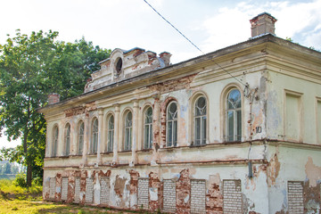 Uglich. Yaroslavl region. The historic building of the County Council. 19th century