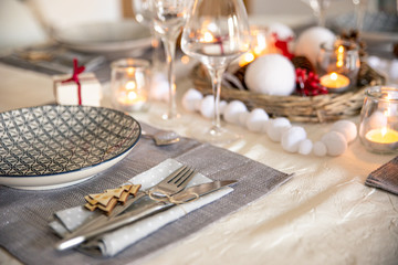 Christmas table