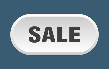 sale button. sale rounded white sign. sale