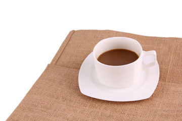 coffee  a cup isolated on white background.
