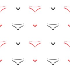 Women underwear pattern seamless