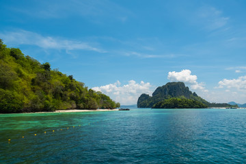 Sea and Islands in Krabi, Thailand