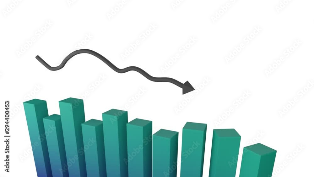 Poster chart showing changing statistics