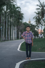 Obraz premium Child at the park
