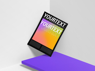 GRADIENT SQUARE POSTER 