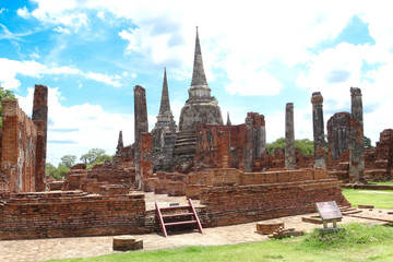 Obraz premium Templo Wat Phra de Ayutthaya