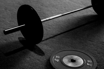 Obraz na płótnie Canvas sport gym workout weights fitness 