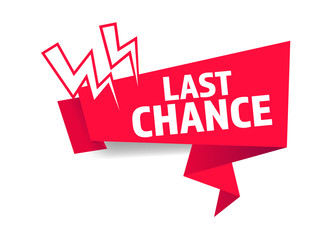 Offer red banner discount text store label text