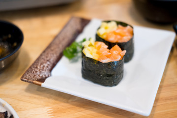 Classic sushi roll