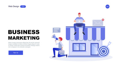 Concept for business marketing ,analysis and brainstorm, teamwork, creative innovation, consulting and project management strategy.Vector illustration.