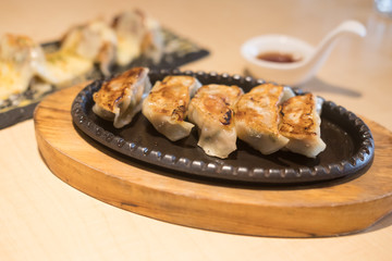 Orginal asian dumplings gyoza