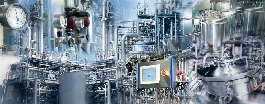 Production in the chemical and pharmaceutical industry