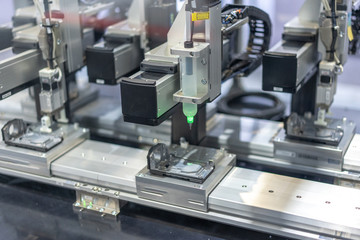 machine tools in factory