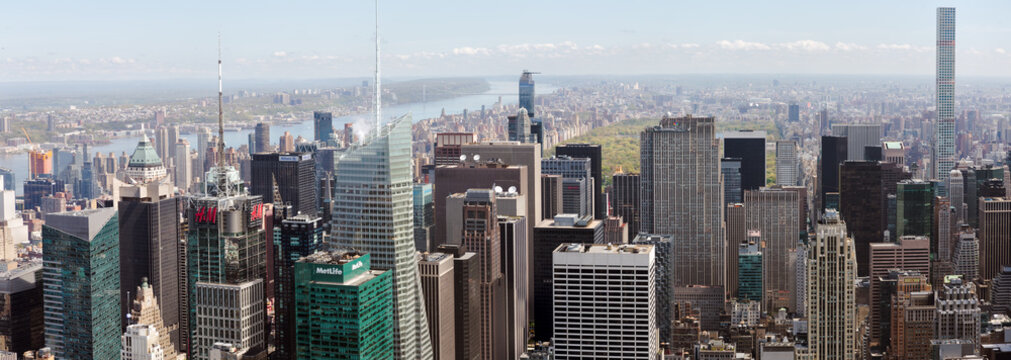 New York City Manhattan panorama