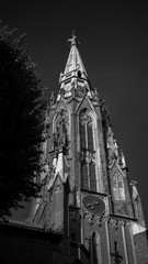 St. Gertrude church tower in Riga