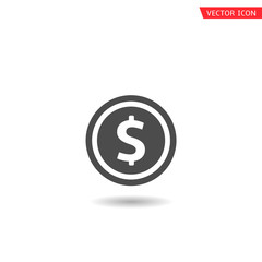 Dollar vector icon