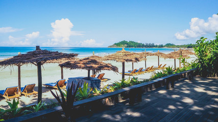 Beautiful beach of Ngapali, Myanmar