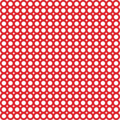 Red background with holes