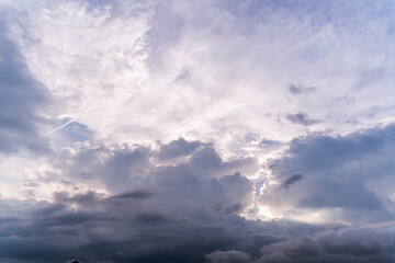 Obraz premium Heaven Peaking through the sky