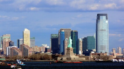 Vue sur Manhattan à New-York