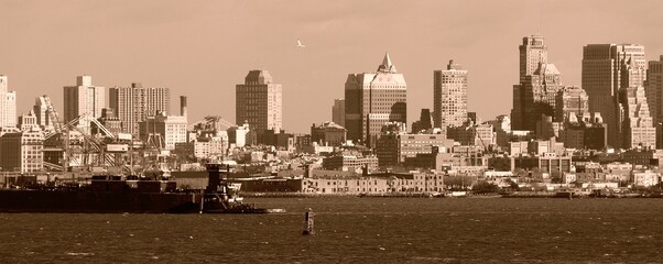 Vue sur Brooklyn à New-York