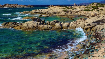 Corsica Figari Testa beach