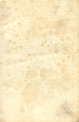 Old paper texture. Rough faded surface. Blank retro page. Empty place for text. Perfect for background and vintage style design.