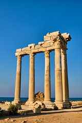 Fototapeta premium Appollo temple in Side, Turkey
