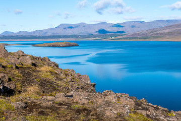 Die Fjorde von Borgarfj&ouml;rdur auf Island