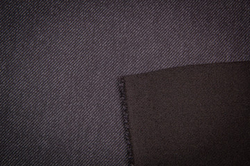 Overcoat fabric melange. Texture of coat fabric