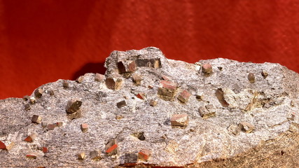 crystals of pyrite-iron sulfide- founded in Habachtal