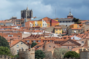 Obraz premium historic city of Avila