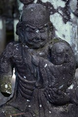 Fototapeta premium Enlightened arhats, Kawagoe, Japan