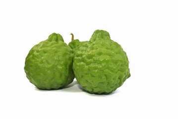 Obraz premium Bergamot on a white background
