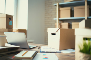 Warehouse for online seller.