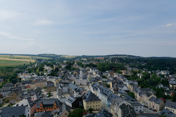 Fototapeta na wymiar aerial view of paris from eiffel tower