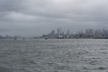 Fototapeta premium Sailing in New York