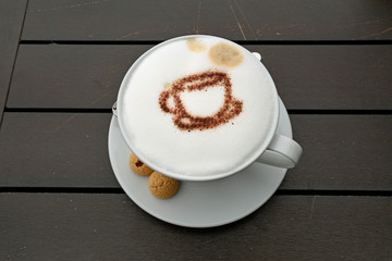 cappuccino in tasse
